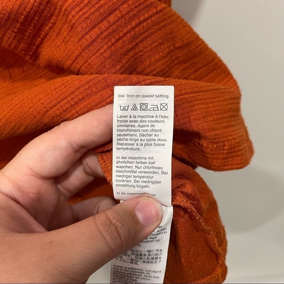 J. Crew Textured Boxy Fit Short Sleeve Shirt Large - Picture 5 of 8